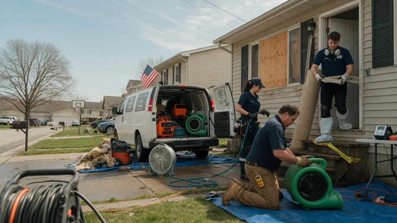 Water Damage Restoration in Layland, WV near me